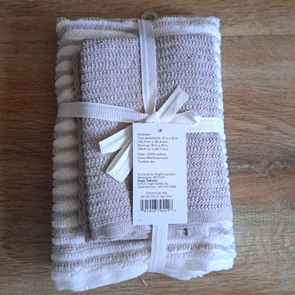 Room Essentials Dishcloth & Barmop Set New in original packaging - Picture 2 of 4